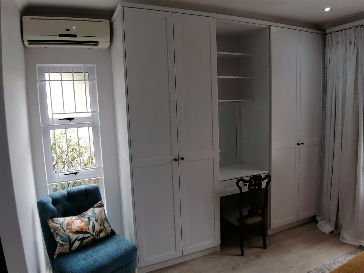View this project in the gallery Built-in bedroom wardrobe project