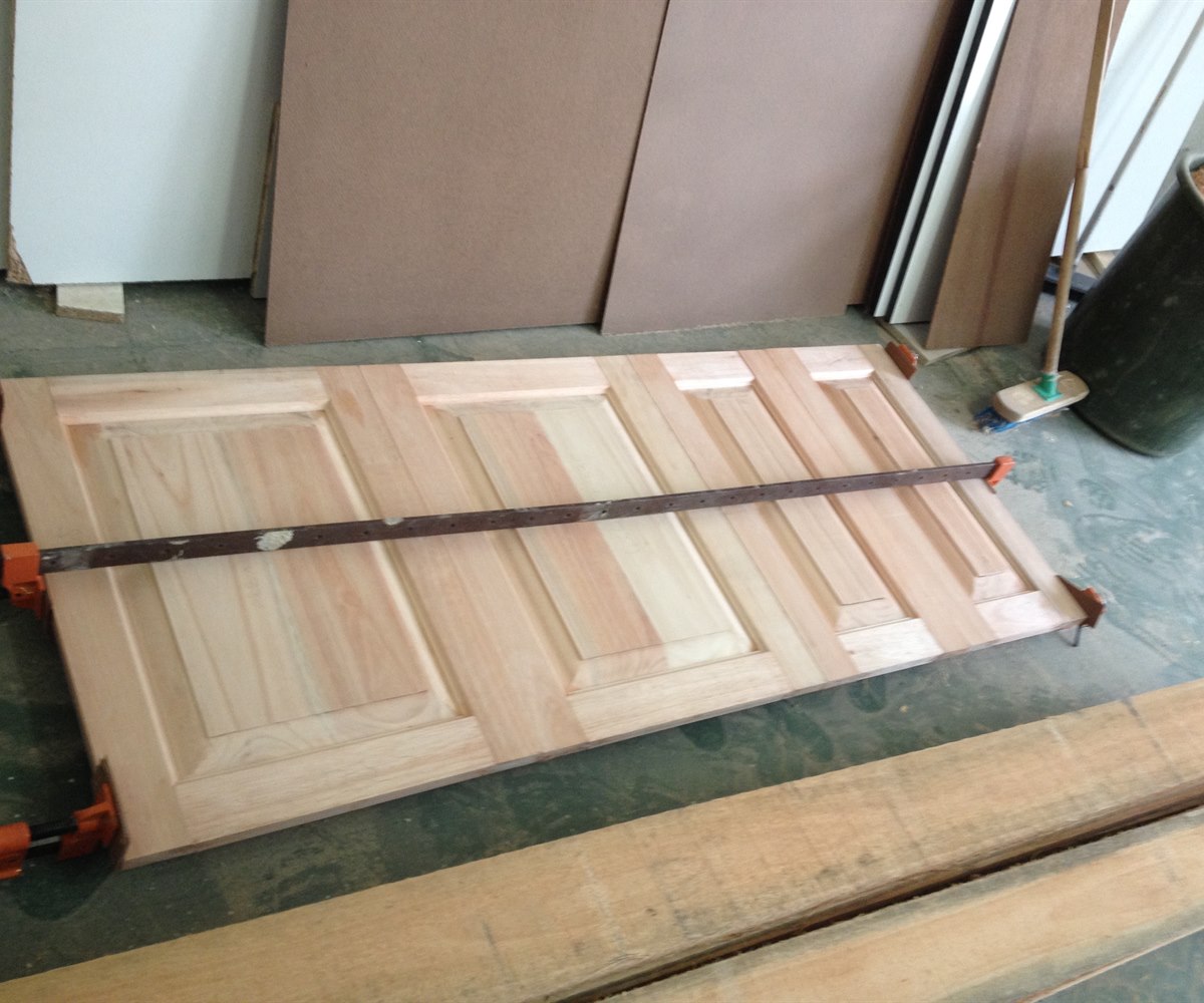 View this project in the gallery Workshop project being prepared by 2G Custom Furniture